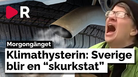Morgongänget: Klimathysterin: Sverige blir en “skurkstat”