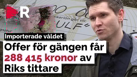 "Ulfs" hus sprängdes av gäng – Här får han 288 000 kronor av Allard
