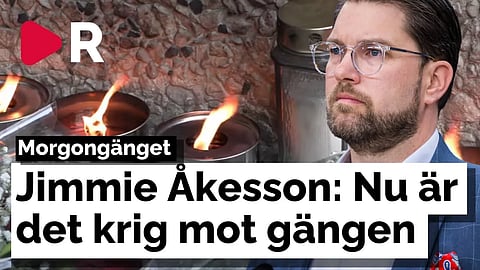 Morgongänget: Jimmie Åkesson vill förklara krig mot gängen efter skjutningen i Skärholmen