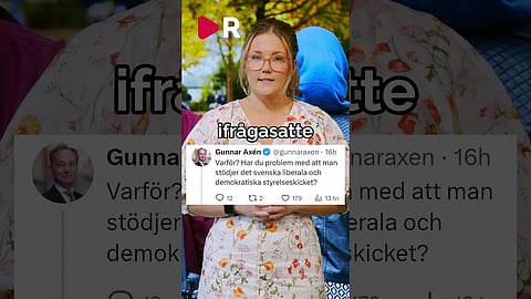 Storbråk när tidigare Moderqt kräver lojalitet till den liberala demokratin