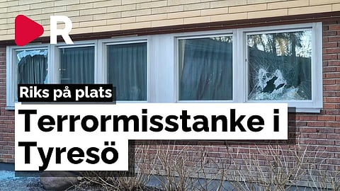 Larm om explosion – Säpo-insats i Tyresö