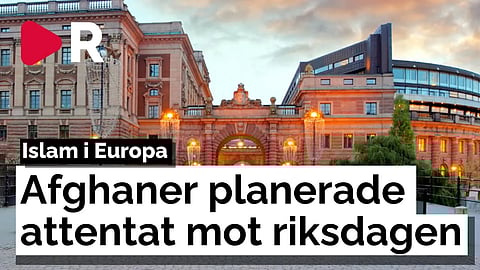 LIVE: Afghaner planerade terrorattack mot Sveriges riksdag