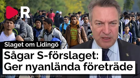 M-kritiken mot S: Vill skänka bostäder till invandrare