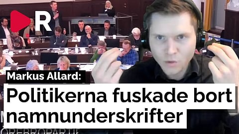 Markus Allard förklarar varför det blev kalabalik i Örebro kommun