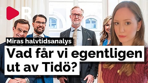 Halvtidsanalys: Vad får vi egentligen ut av Tidösamarbetet?