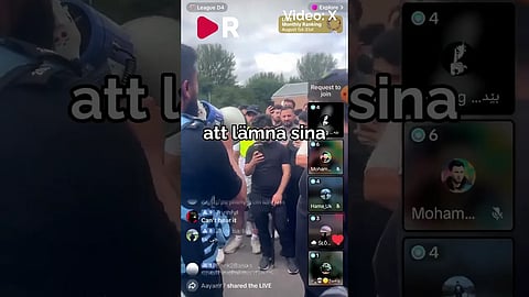 Brittiska polisens uppmaning: Lämna era vapen i moskén