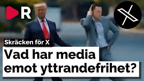 Därför är svensk media livrädd för Elon Musk och Donald Trump