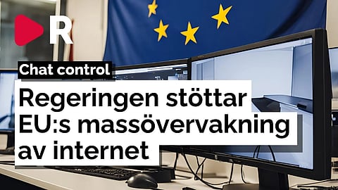 Regeringen stöttar EU:s massövervakning av internet – Chat Control 2.0