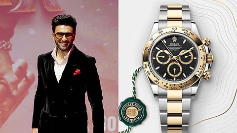 Ranveer Singh’s Rolex Daytona Rolesor