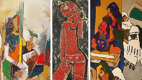5 Times M F Husain Made Women His Muse, From The Red Girl to Yemen