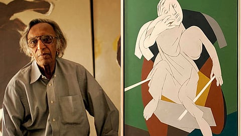 Tyeb Mehta’s 'Rickshaw Puller' Sells For INR 69.1 Crore