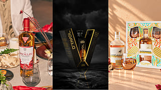 Whisky Bottles for Festive Gifts D’YAVOL Godawan, The Macallan And GianChand