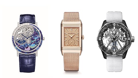 JAEGER-LeCOULTRE ; ULYSSE NARDIN ; PIAGET