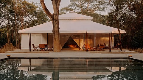 Aman-i-khas Grand Tented Pool Pavillion