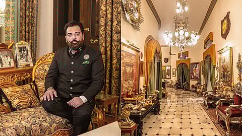 Lakshyaraj Singh Mewar in Udaipur City Palace