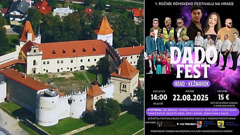 Kežmarský hrad ožije rómskou hudbou: Prichádza prvý ročník DADO FESTu.