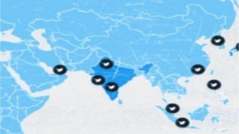 भारताच्या नकाशाशी ट्विटरचा पुन्हा खेळ