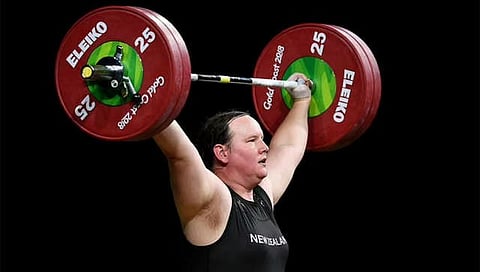Weightlifter Laurel Hubbard