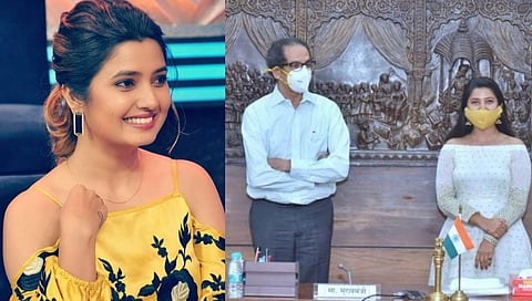 आनंद पोटात माझ्या मायेना - मुख्यमंत्र्यांच्या भेटीनंतर प्राजक्ता माळीची प्रतिक्रिया