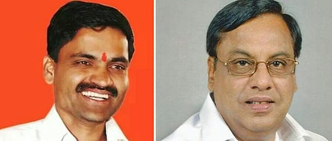 आमदार नीलेश लंके व माजी आमदार विजय औटी
