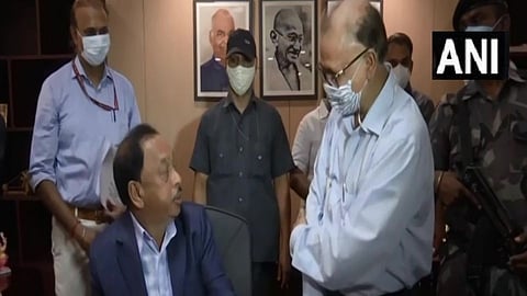 नारायण राणे यांच्यासह नवनिर्वाचित मंत्र्यांनी स्वीकारला कार्यभार