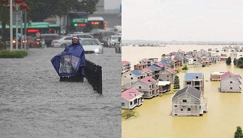चीनमध्ये पावसाचा हाहाकार! पुरात 25 जणांचा मृत्यू
