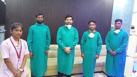 अंगठी गिळलेल्या नवजात बालकाला सर्जरीनंतर जीवनदान...!
