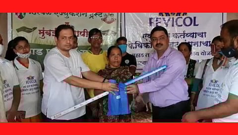 महाडमध्ये हिरवळ संस्थेतर्फे आठ हजार पूरग्रस्तांना मदत