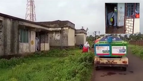 देवगडच्या वैद्यकीय अधिकारी निवासस्थानात कचऱ्याचे साम्राज्य !