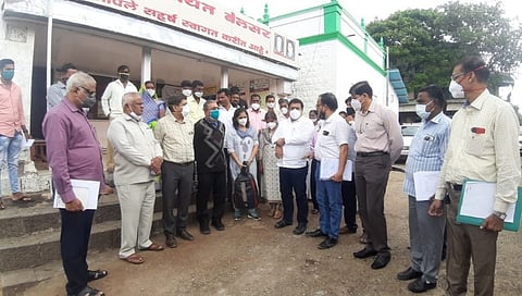 झिका वायरसचा रुग्ण आढळलेल्या बेलसर गावाची केंद्रीय पथकाकडून पाहणी