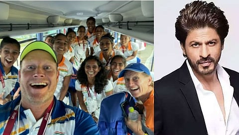 महिला हॉकी संघाच्या कामगिरीवर शाहरुख खान खुश! खऱ्या कबीर खानला म्हणाला...