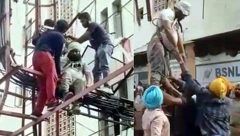 बापरे! 200 फूट उंच टॉवरवर चक्क 135 दिवस राहिला तरुण