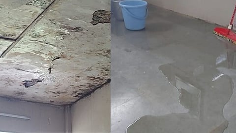 कोट्यवधी खर्चूनही, जिल्हा रुग्णालयातील शस्त्रक्रिया विभाग 'पाण्यात' छताला लागली गळती!