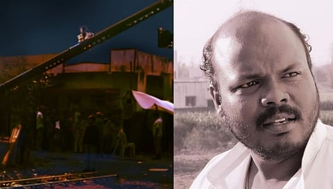 शुटींग दरम्यान भयानक अपघात; मिलिंद शिंदे थोडक्यात बचावले