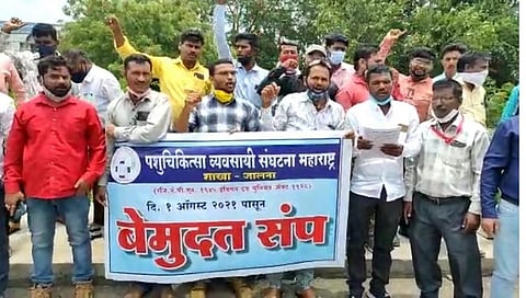 पशुधन पर्यवेक्षकांचे काम बंद आंदोलन