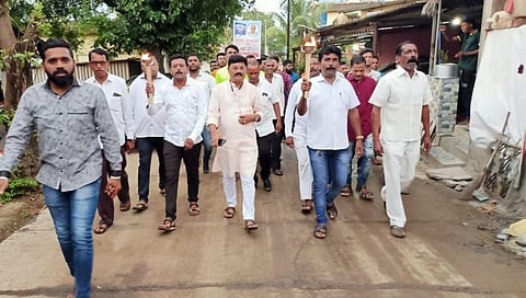 नवी मुंबई विमानतळ नामकरण प्रकरणी कल्याण ग्रामीणचे नागरिक पुन्हा आक्रमक