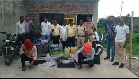 Nagpur: बनावट दारू बनवणाऱ्या कारखान्यावर छापा; लाखोंचा माल जप्त
