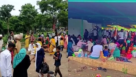 बुलढाण्यात लोकांना कोरोनाचा विसर, सैलानी दर्गा परिसरात जमली हजारोंची गर्दी