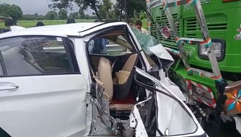 बैतुल खामगाव राष्ट्रीय महामार्गावर पुन्हा अपघात