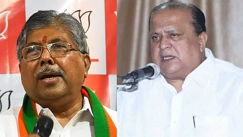 आंबेओहळ प्रकल्पाच्या पाण्याला राजकीय वळण; श्रेयवादावरुन हसन मुश्रीफांची चंद्रकांत पाटलांवर टीका