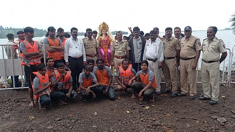 Akola : अकोल्यात शांततेत पार पडले दुर्गा विसर्जन!