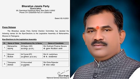 Breaking : पक्षप्रवेशापुर्वीच साबणेंना भाजपची उमेदवारी; प्रदेशाध्यक्षांनी केले ट्विट!