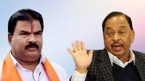 "नारायण राणेंनी शिवसेनेवर कुत्र्यासारखे भुंकणे बंद करावे" : आ.गायकवाड