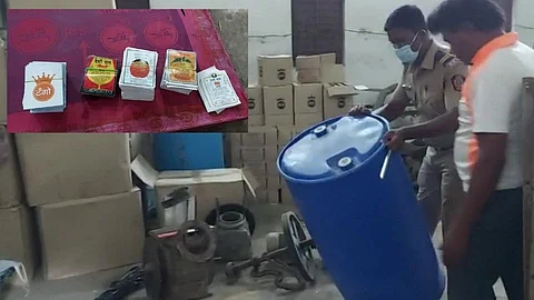 Beed : दारू कारखान्यावर छापा 1 कोटींची बनावट दारू आणि मशनरी जप्त!