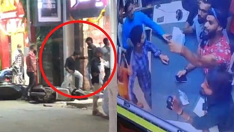 Crime : पिंपरी मध्ये दारूच्या खंब्यासाठी जोरदार राडा, दुकानदाराला मारहाण!