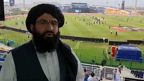 IND vs AFG: सामन्याला तालिबानी नेत्याची हजेरी व्हिडिओ केला जारी; पाहा Video