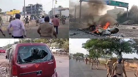 नांदेड दगडफेक; 60 ते 70 समाजकंटकांवर गुन्हे दाखल, परिस्थिती नियंत्रणात