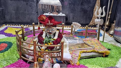 त्रिपुरारी पोर्णिमेनिमित्त श्री क्षेत्र भिमाशंकरला श्रृंगार...!