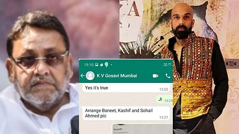 समीर वानखेडे आणि काशिफ खानमध्ये काय संबंध? मलिकांच्या Screenshot ने खळबळ