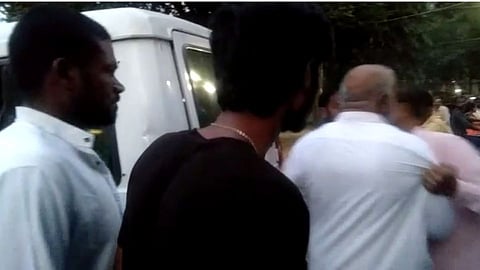 नांदेड दंगल प्रकरण; आरोपींची पोलिसांसोबत बाचाबाची! पहा Video